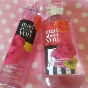BATH & BODY WORKS♡Mad about u fragance/shower Set